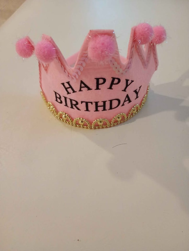 Birthday crown