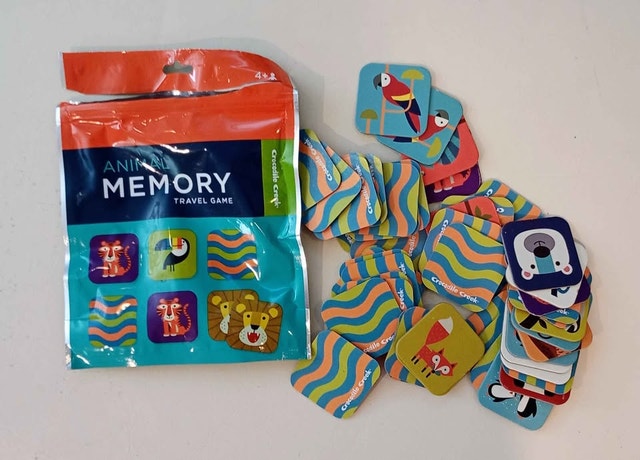 Animal Memory travel game