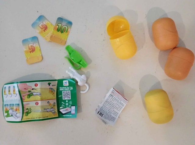 Kinder Surprise toy capsules