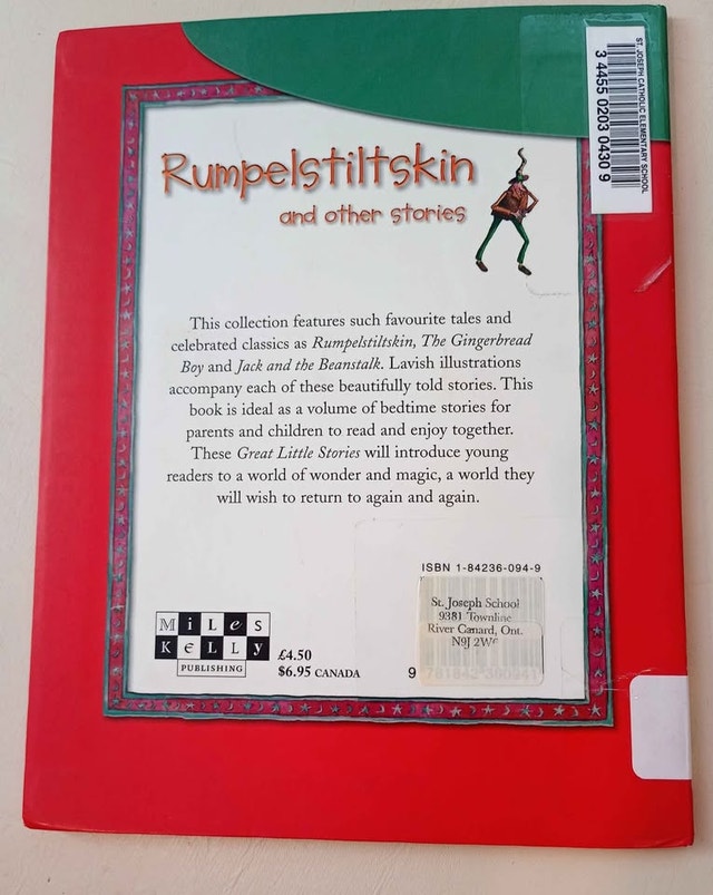 Story book: Rumpelstiltskin & other stories - photo 2