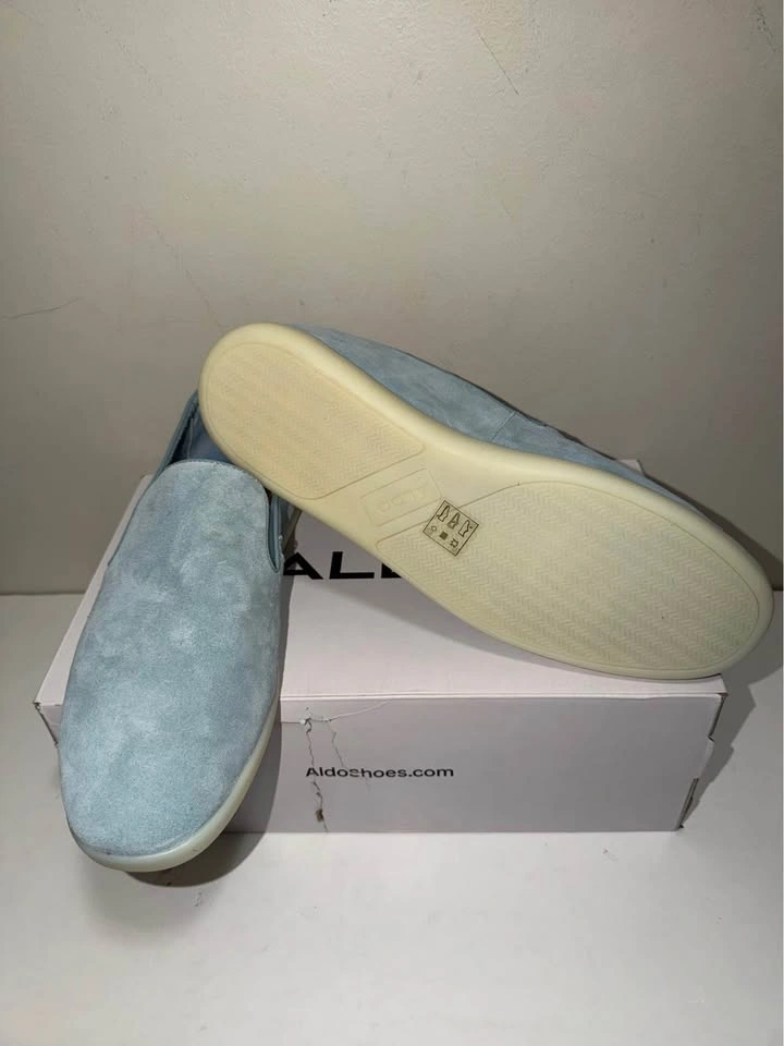 New Aldo Men Suede Leather Loafer Shoes - Size 12 US - photo 4