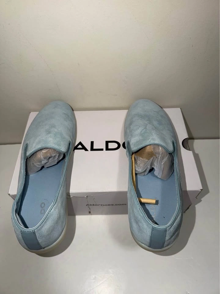 New Aldo Men Suede Leather Loafer Shoes - Size 12 US - photo 5