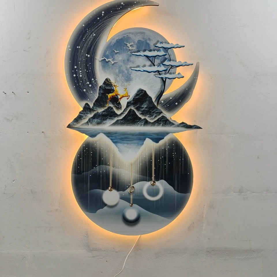 Illuminated Wall Hanging Canvas - photo 2