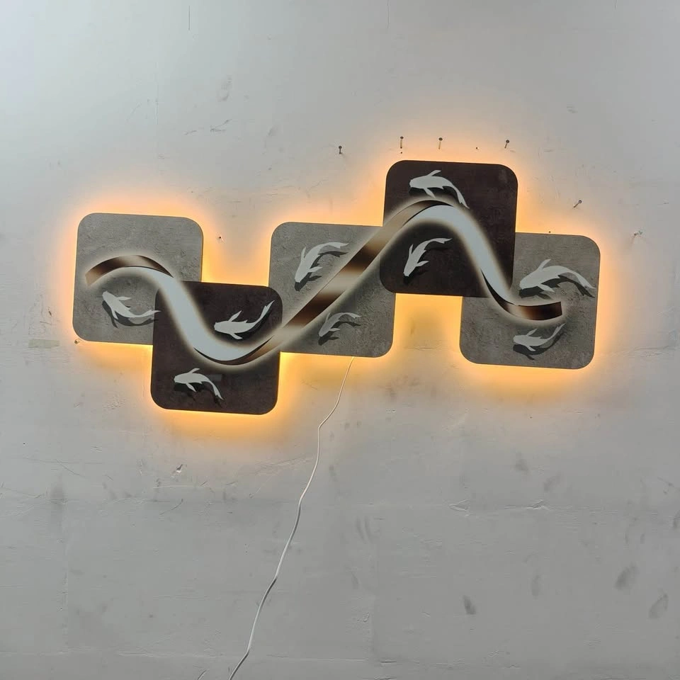 Illuminated Wall Hanging Canvas - photo 4