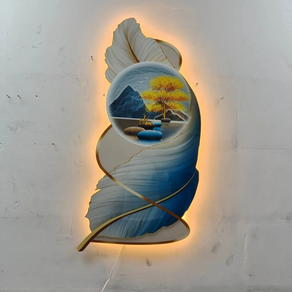 Illuminated Wall Hanging Canvas - photo 5