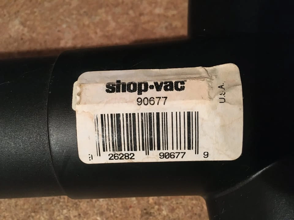 LOT OF 3 SHOP VAC ATTACHMENTS VACUUM CLEANER HOSE EXTENDER - photo 2