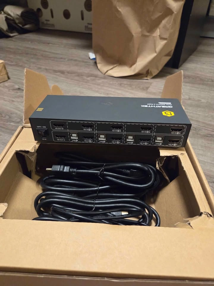 Greathtek KVM switch 4 port - photo 3