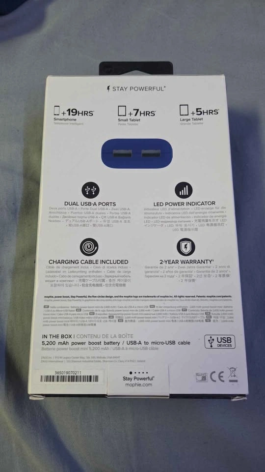 Mophie power boost 5200mah power bank - photo 2