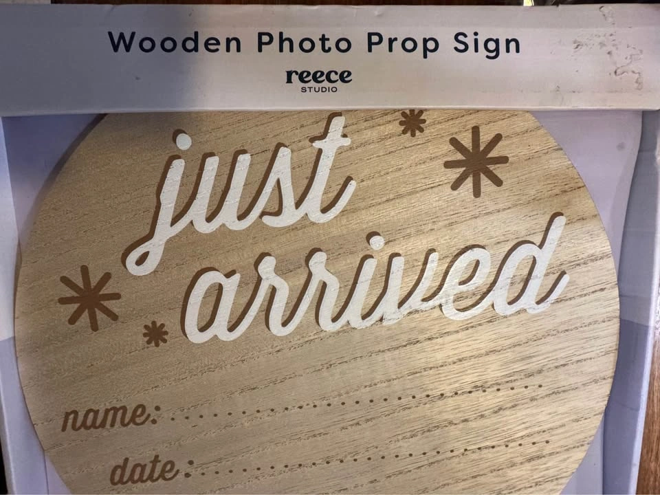 New Baby Birth Announcement Fill-In Photo Prop - photo 4
