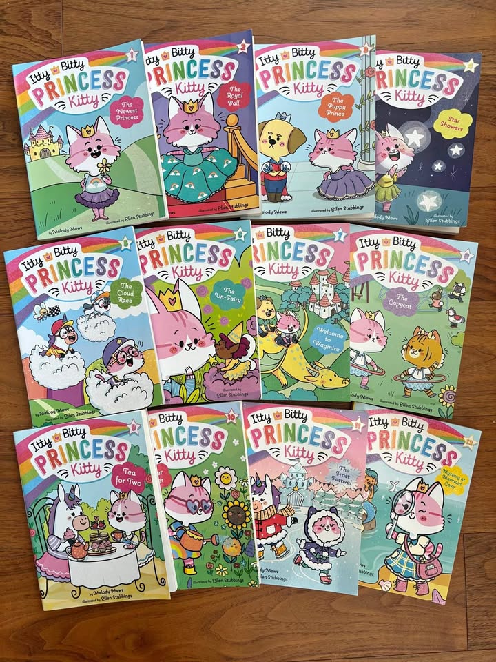 Itty Bitty Princess Kitty (12 books)