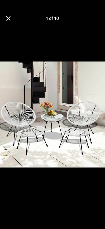 New- 5pc Acapulco Chair Set - photo 4