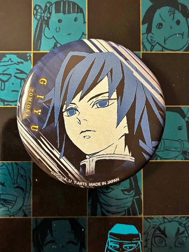 ⚽️ Demon Slayer - Can badge/button, Giyu!