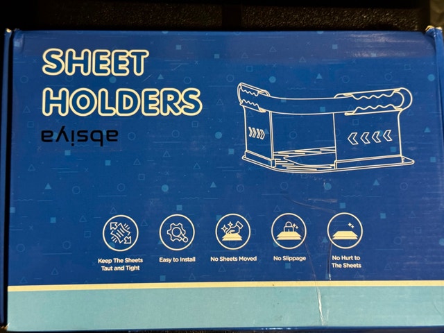 Bed Sheet Holders for Corners