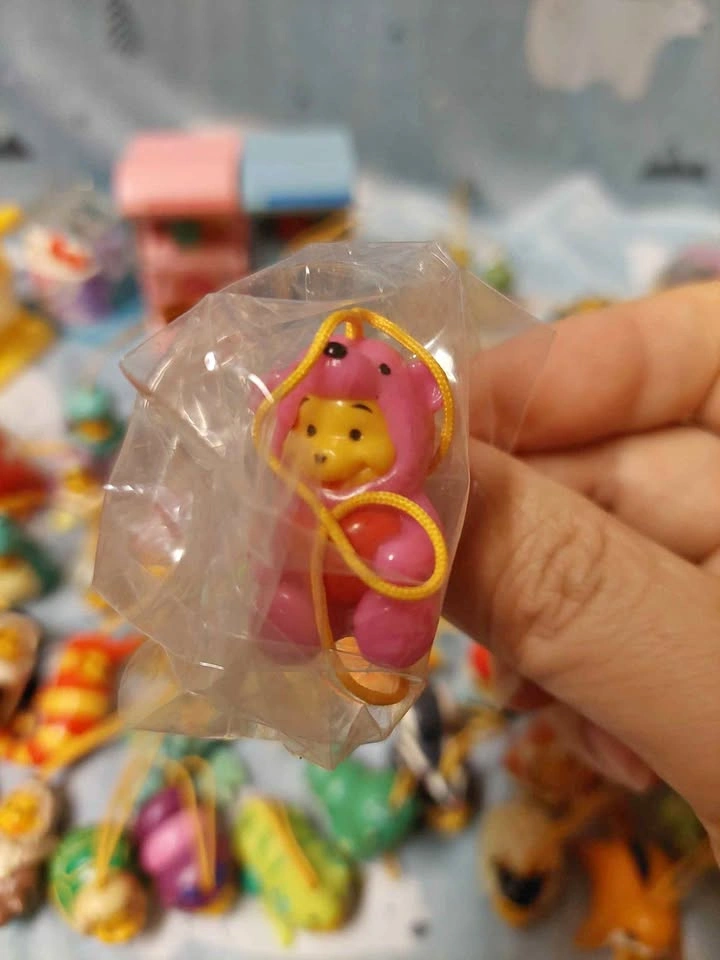 ⚽️ Peek-a-Pooh Vintage Pink Bear Plushie - All About Love