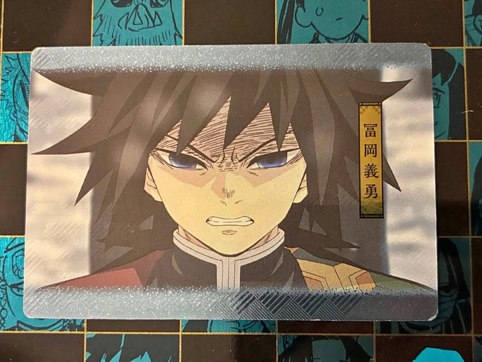 ⚽️ Demon Slayer - Angy Giyu collector card