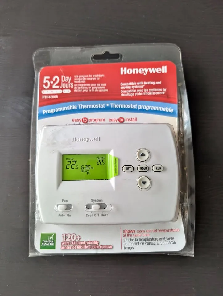 Honeywell Thermostat RTH4300B thumbnail