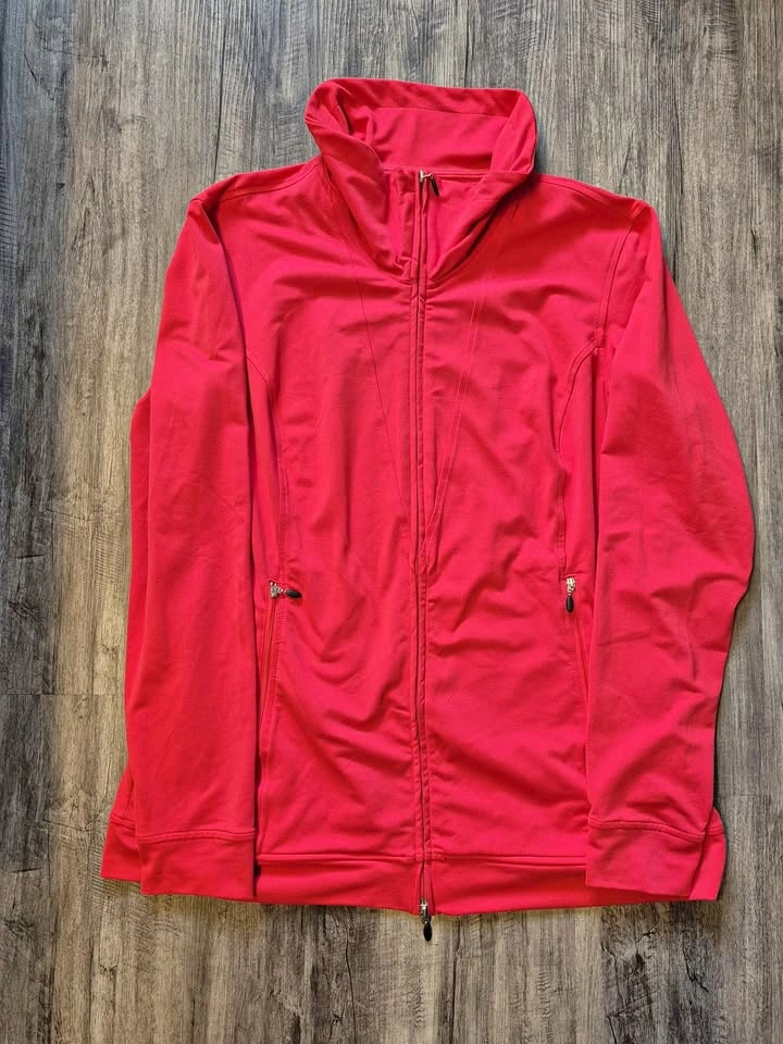 Jockey Person to Person Full-Zip Jacket Size Large, Like New