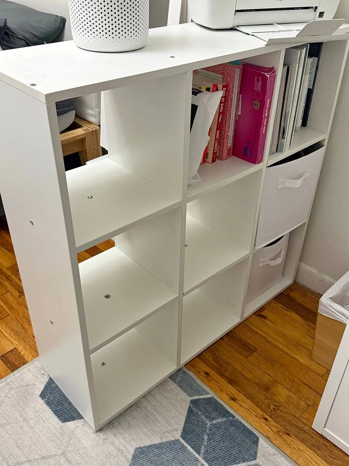 Letmobel Cube Organizer - Cubical Storage with 9 Cube Shelf