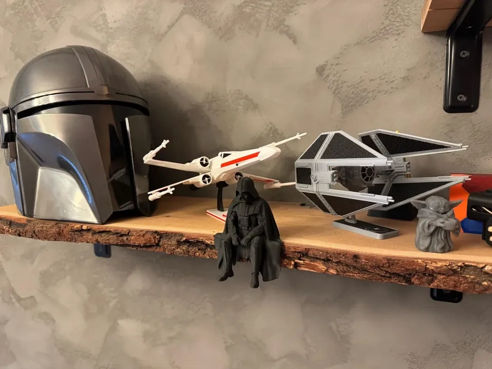 Darth Vader Shelf Sitter – 3D Printed Star Wars Display Figure - photo 2