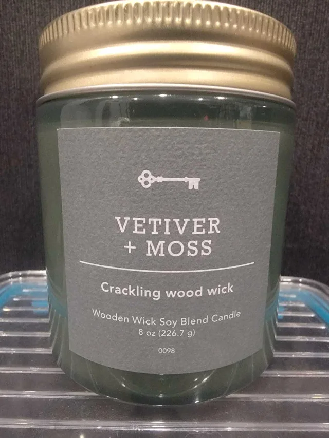 Crackling wood wick candles. Brand new thumbnail