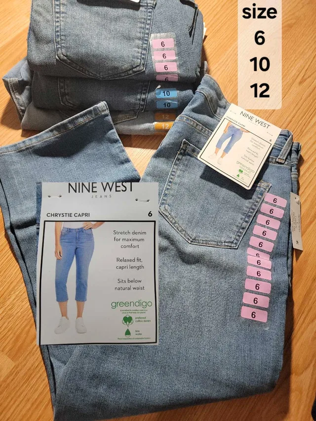 Nine West Chrystie Capri Jeans thumbnail