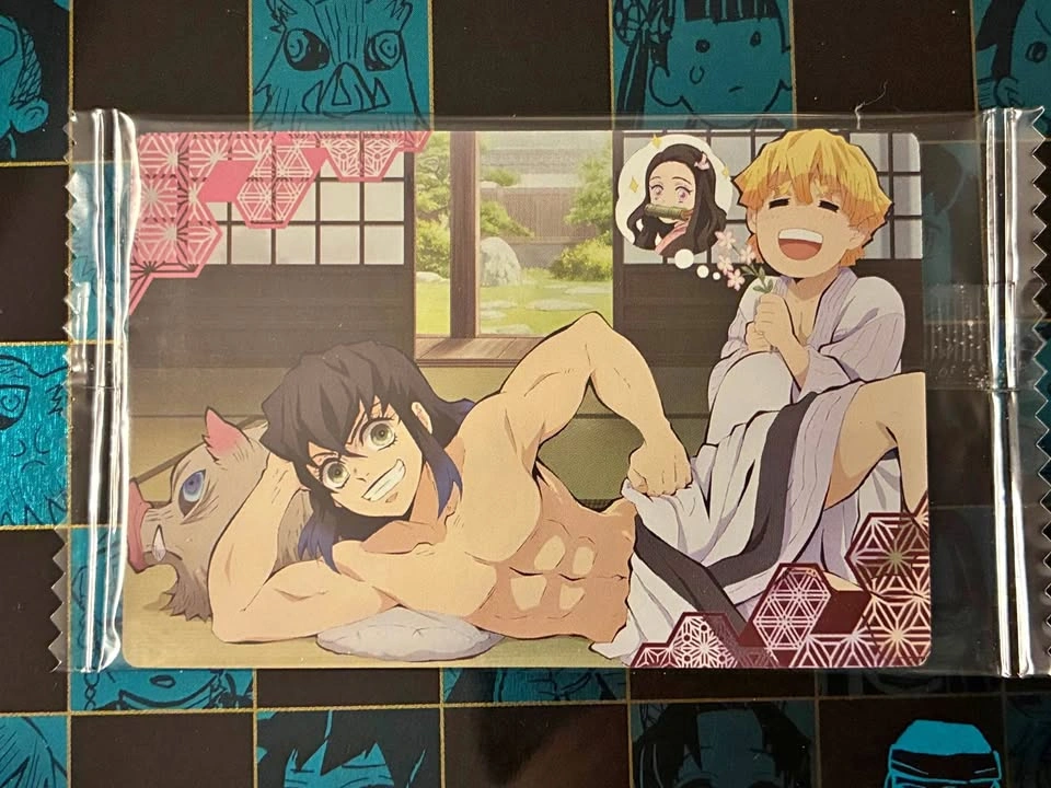 ⚽️ Demon Slayer - NIP Zenitsu & Inousuke collector card