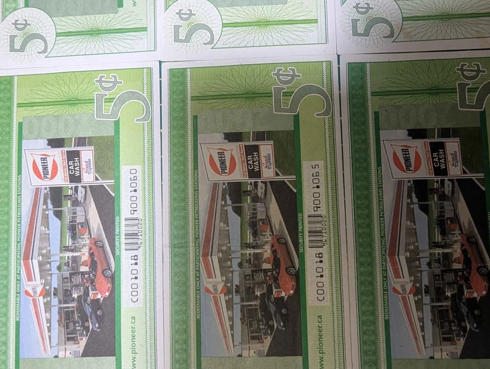⚽Automotive Collectable Pioneer Gas Station Coupons - photo 4