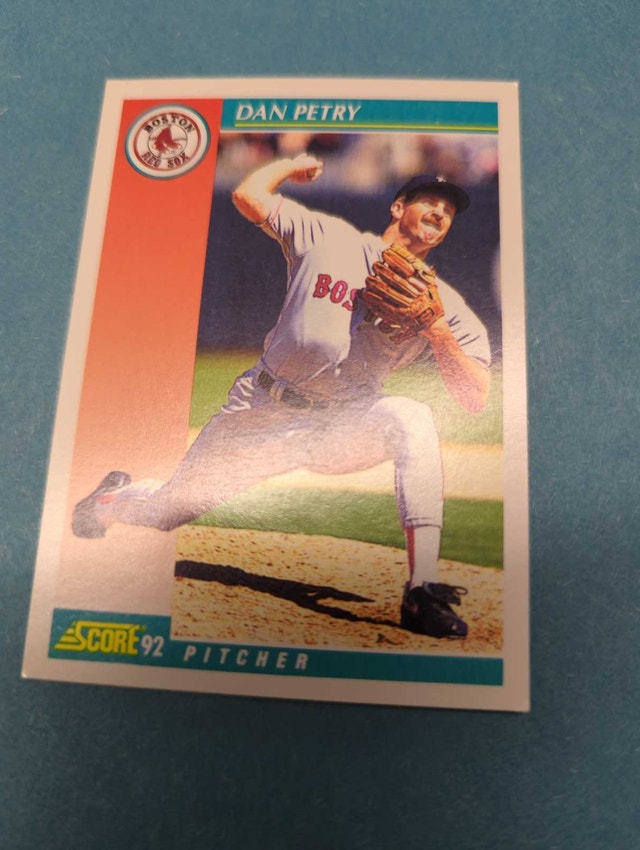 1992 Score Dan Petry Boston Red Sox Baseball Card ⚽