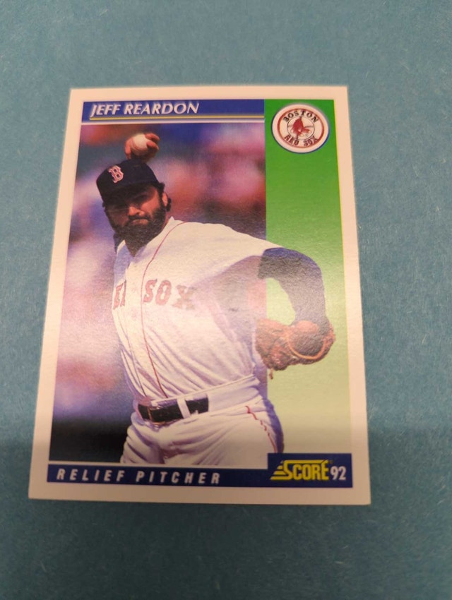 Score 1992 Jeff Reardon Baseball Card ⚽