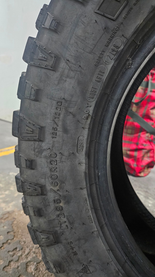 NEW Set of 4 Kenda Klever M/T2 LT285/60R20 Load E Mud Tires - photo 2