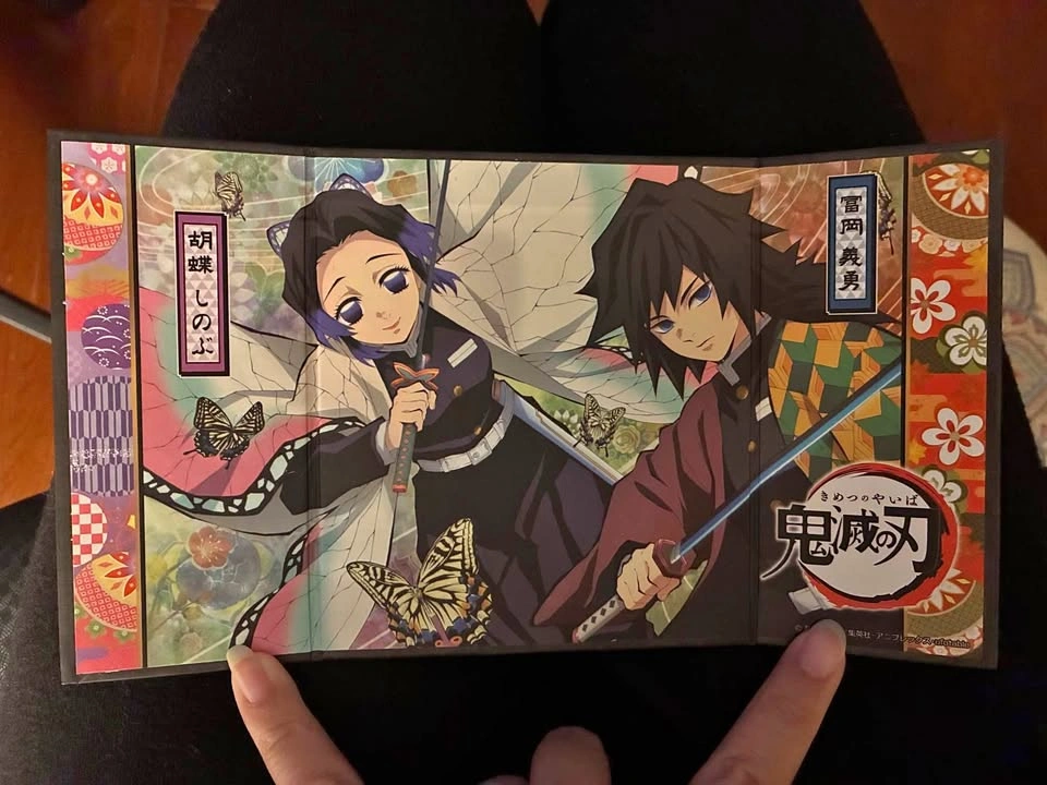 ⚽️ Demon Slayer - Mini Folding Screen, Giyu & Shinobu