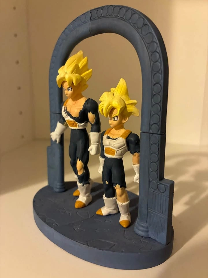 ⚽️ Dragonball- Goku & Gohan, Vintage Gashapon - photo 2