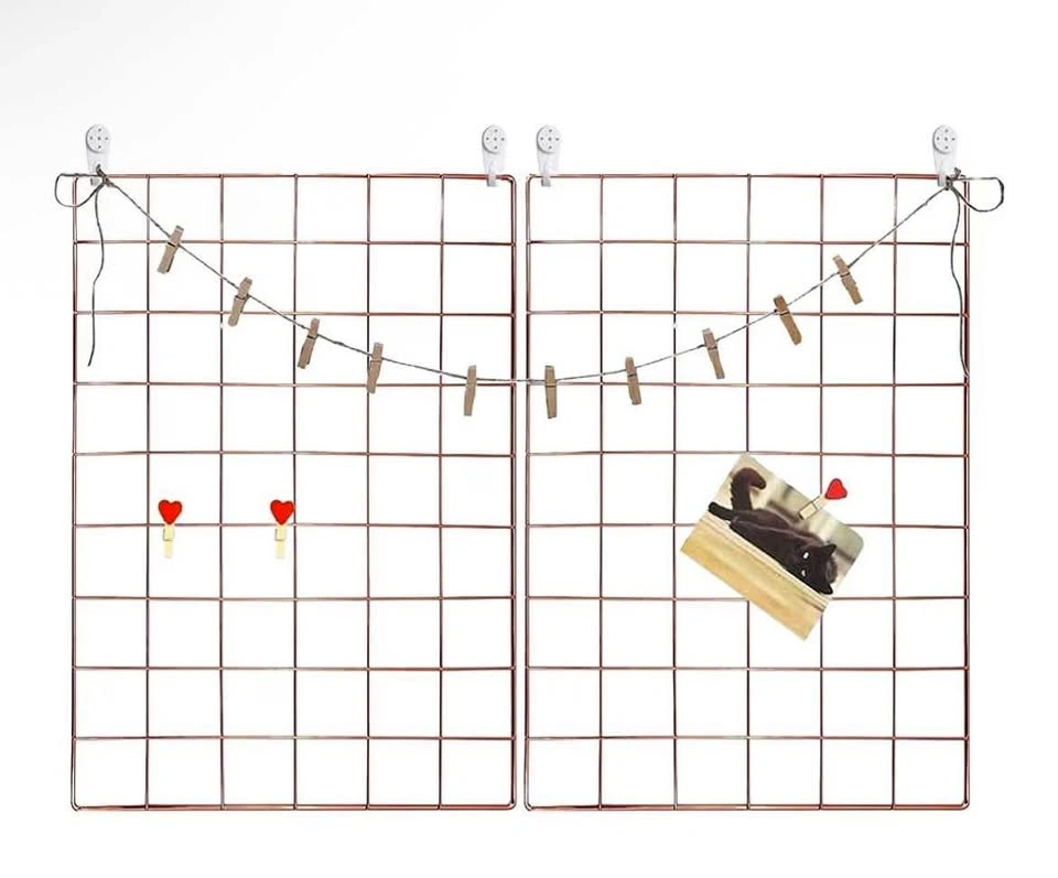 Wall grid Rose Gold