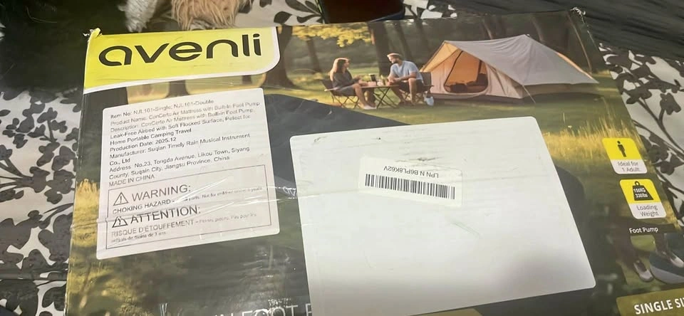 Avenli single size air mattress