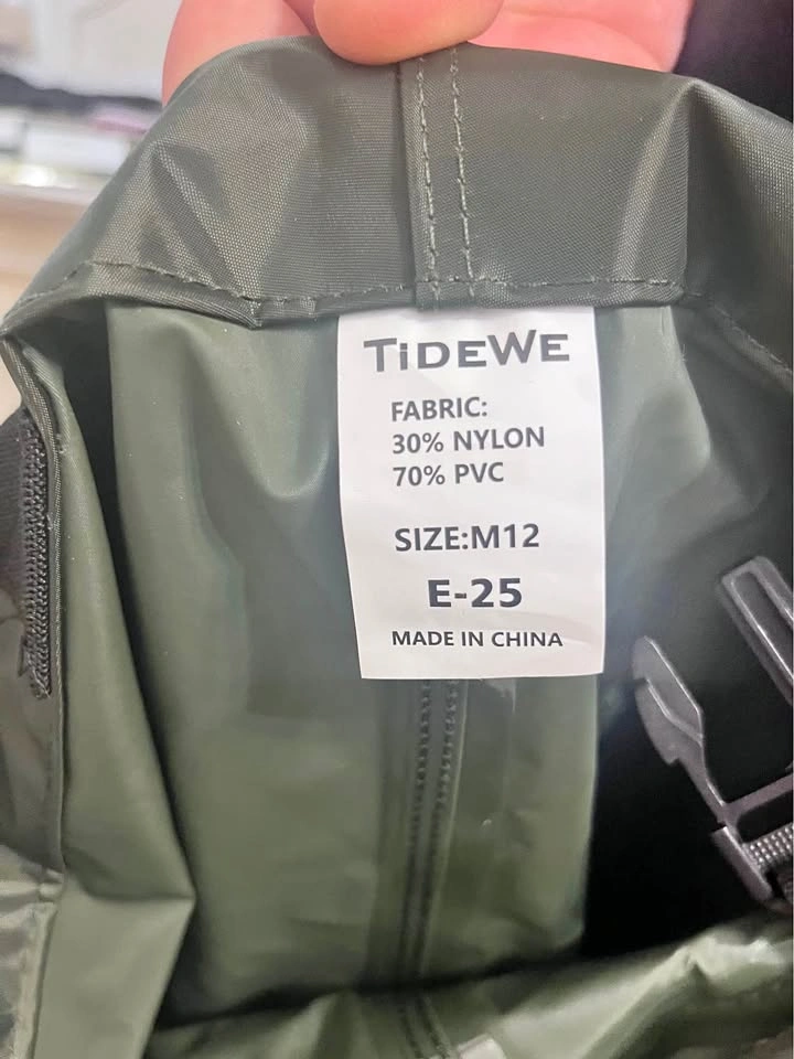 TideWe Bootfoot Chest Waders 2-Ply Nylon Waterproof