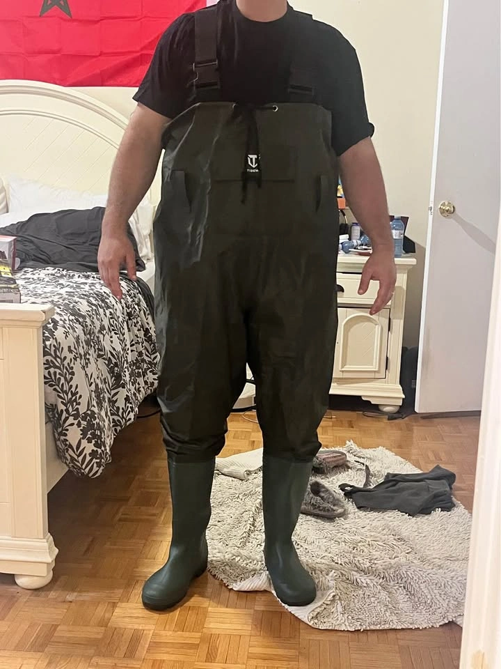 TideWe Bootfoot Chest Waders 2-Ply Nylon Waterproof - photo 2