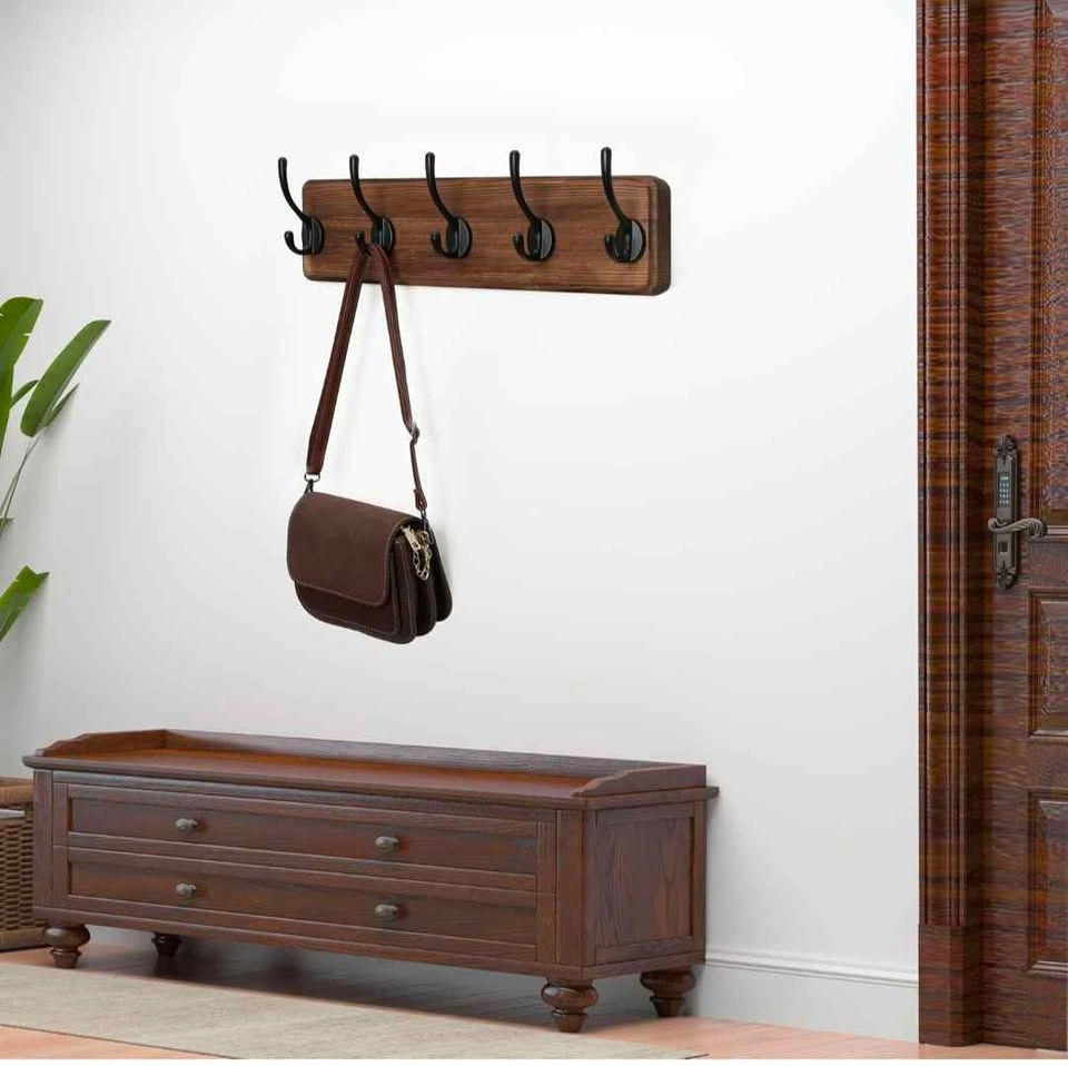 WEBI Coat Rack Wall Mount, 5 Hooks - photo 3