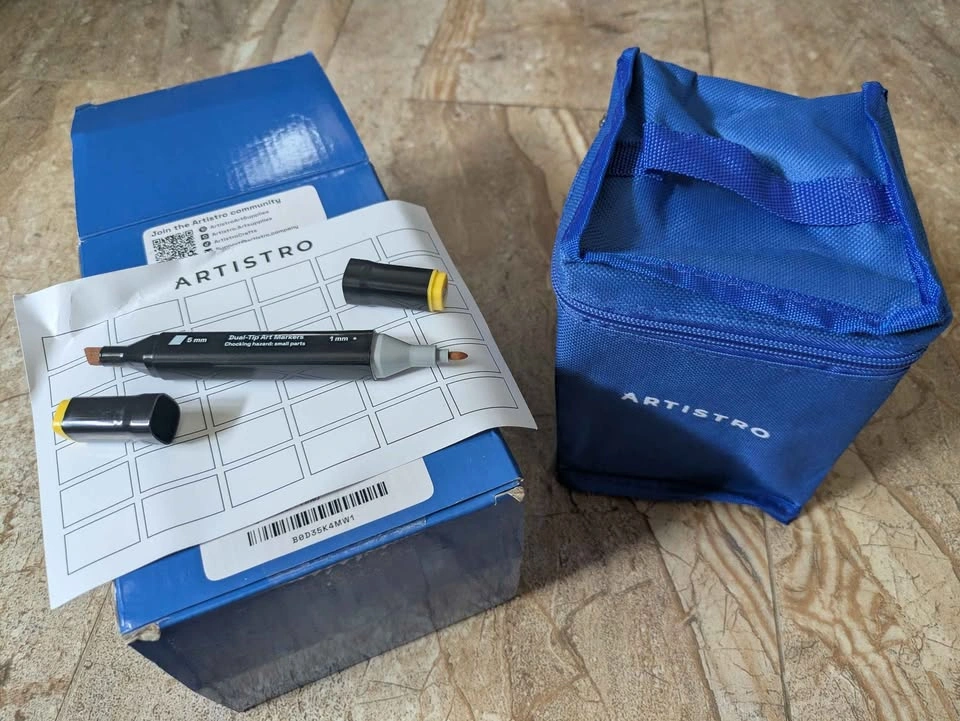 Artistro Acrylic Paint Markers and Alcohol-Based Dual-Tip Marker - photo 3