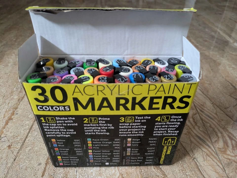 Artistro Acrylic Paint Markers and Alcohol-Based Dual-Tip Marker - photo 4