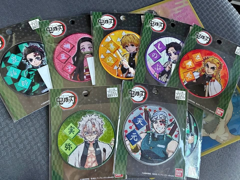 ⚽️ Demon Slayer - Embroidery patches