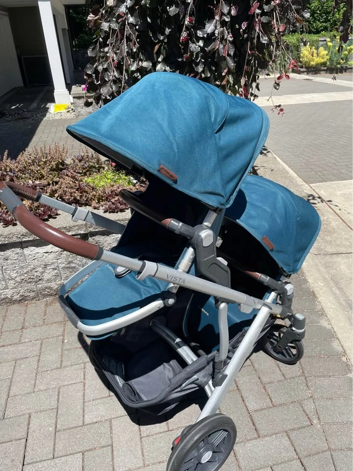 UPPAbaby Vista V2 Double Stroller with Bassinet and toddler seat - photo 3
