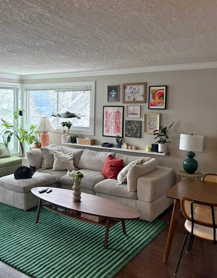 Wayfair Corduroy L-Shaped Sectional