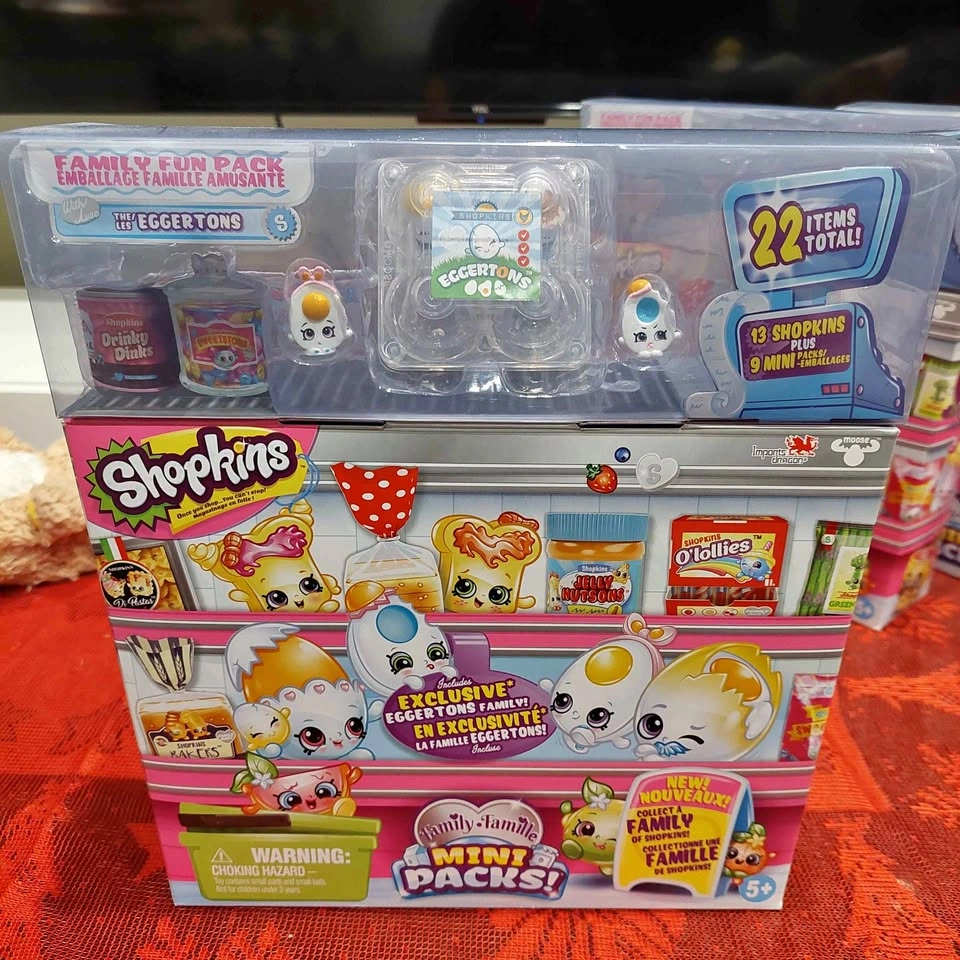 Shopkins - Exclusive Eggertons in Family Fun Pack 🍳 Season 11