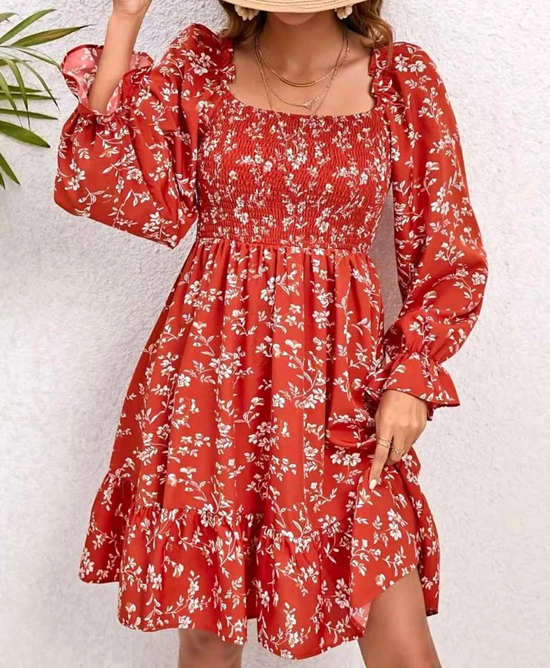 Ardene Floral Dress,  red sold, available in other 2 Colors