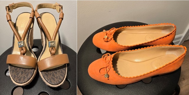 Women's Shoes-Michael Kors Wedges & Ralph Lauren Flats 5.5