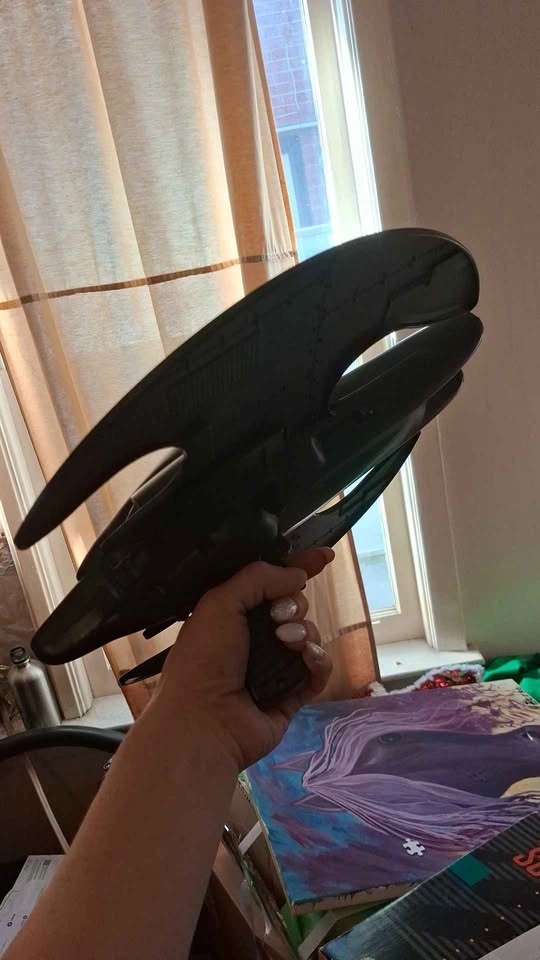 Vintage 1989 Kenner Batman Batwing Vehicle Toy - photo 2