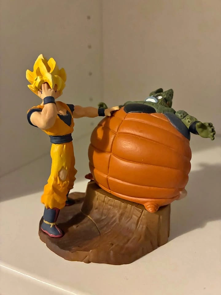 ⚽️ Dragonball - Goku vs Cell Self-Destruction! Vintage Gashapon
