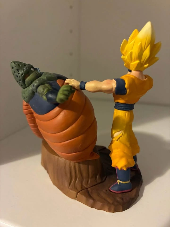 ⚽️ Dragonball - Goku vs Cell Self-Destruction! Vintage Gashapon - photo 4