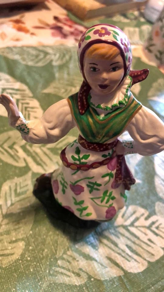 Hand painted Ceramic Figure ⚽️
