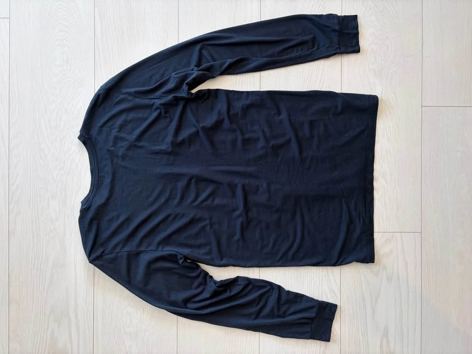 Uniqlo Heattech Long Sleeve Navy Shirt(Size S) - photo 4